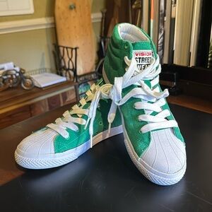 Vision high top “skateboard” sneakers size 6
